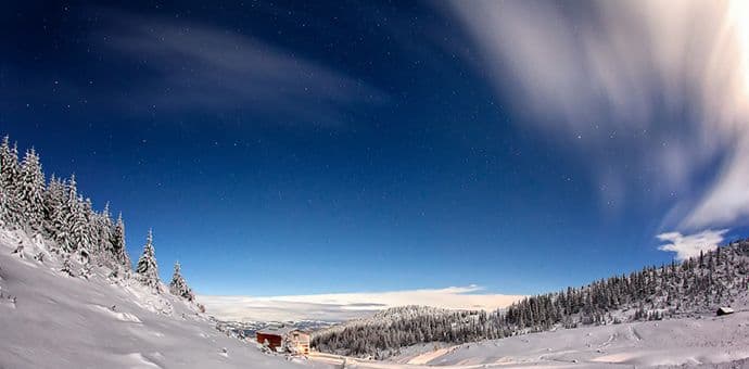 Vjetar i padavine, snijeg i u centralnoj Crnoj Gori Vjetar i padavine, snijeg i u centralnoj Crnoj Gori