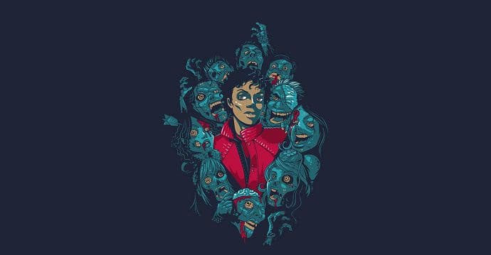 Album „Thriller“ - zombi pred ogledalom Album „Thriller“ - zombi pred ogledalom