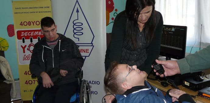 Članovi Radio kluba “Podgorica“ posjetili Resursni centar Članovi Radio kluba “Podgorica“ posjetili Resursni centar