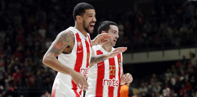 Zvezda "stotkom" ispratila Efes Starsportphoto