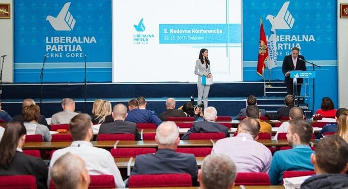 Liberalna partija imenovala najviše organe Liberalna partija imenovala najviše organe