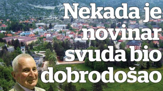 Nekada je novinar svuda bio dobrodošao Nekada je novinar svuda bio dobrodošao