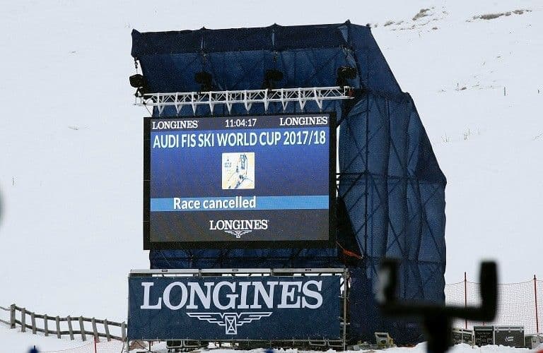 Otkazane trke u Sankt Moricu Otkazane trke u Sankt Moricu