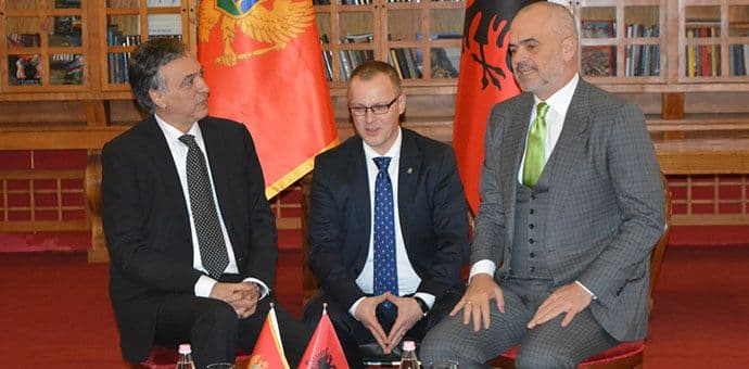 Bilateralni odnosi Crne Gore i Albanije bez otvorenih pitanja Bilateralni odnosi Crne Gore i Albanije bez otvorenih pitanja