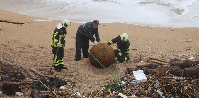 Deaktivirana bomba od 800 kg Deaktivirana bomba od 800 kg