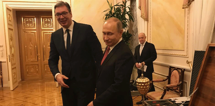 Vučić od Putina tražio savjet oko Kosova Vučić od Putina tražio savjet oko Kosova