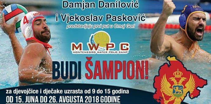 Vaterpolo kamp zlatnih "ajkula" u Tivtu Vaterpolo kamp zlatnih "ajkula" u Tivtu