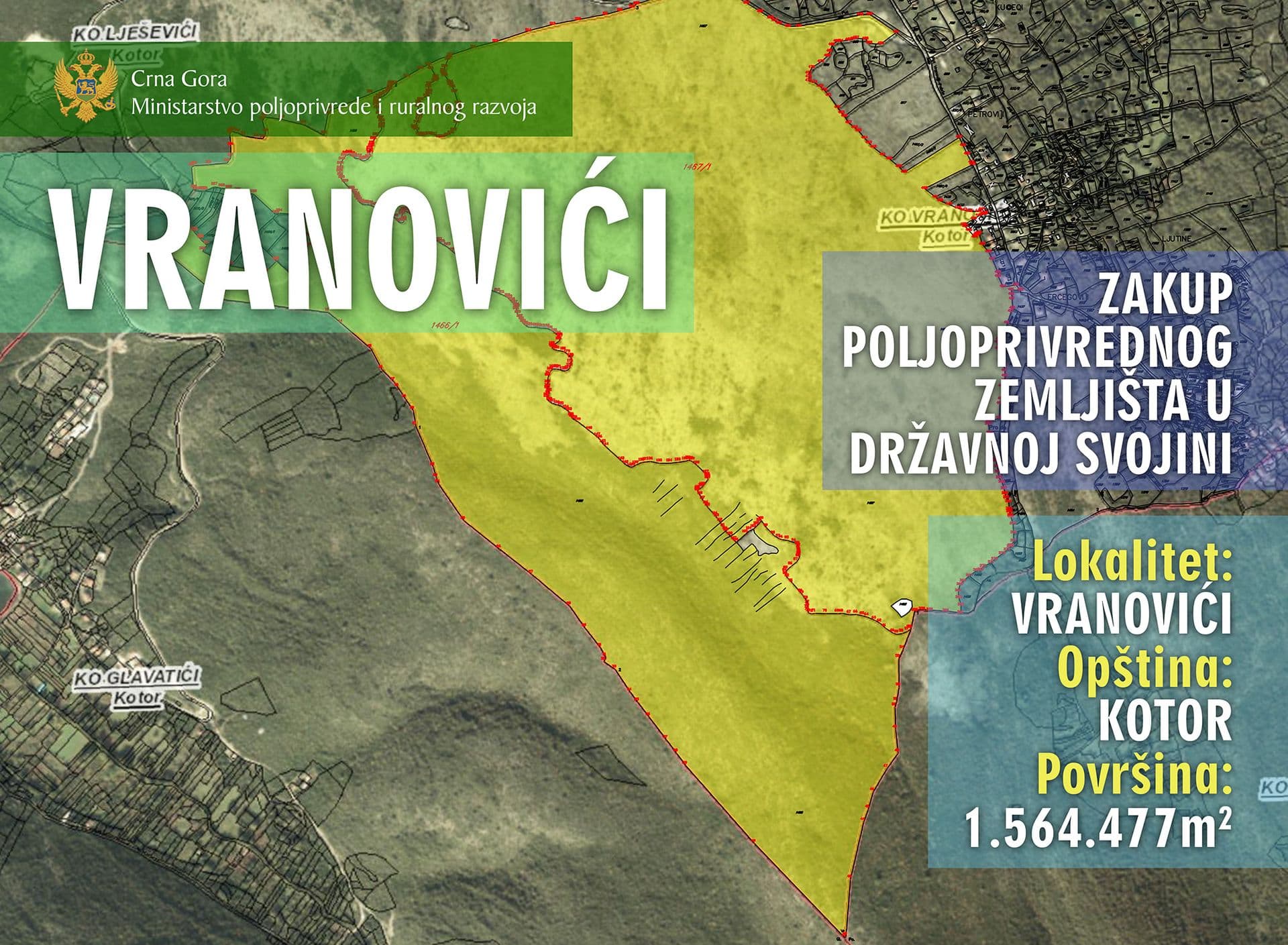Vlada objavila tri nova javna poziva za zakup zemljišta Vlada objavila tri nova javna poziva za zakup zemljišta