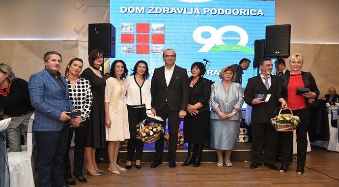 Dom zdravlja Podgorica obilježio 90 godina postojanja Dom zdravlja Podgorica obilježio 90 godina postojanja
