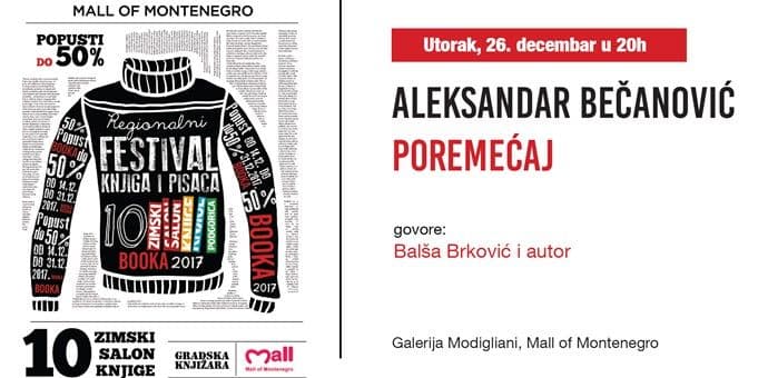 Veče pjesnika i promocija nove knjige Bečanovića Veče pjesnika i promocija nove knjige Bečanovića