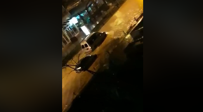 Potopljen centar Bara (Video) Potopljen centar Bara (Video)