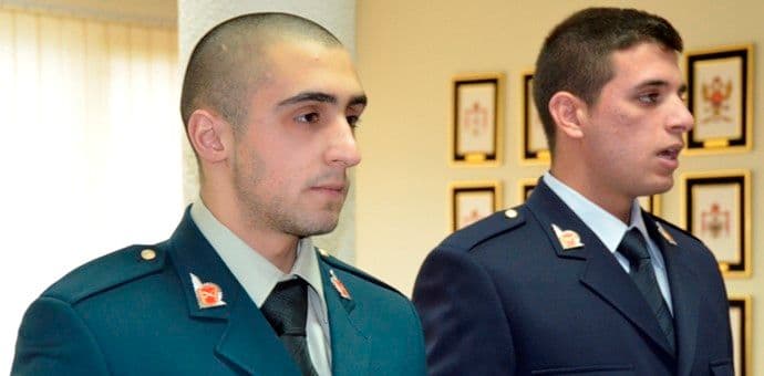 Kadeti Mijović i Burić položili zakletvu Kadeti Mijović i Burić položili zakletvu