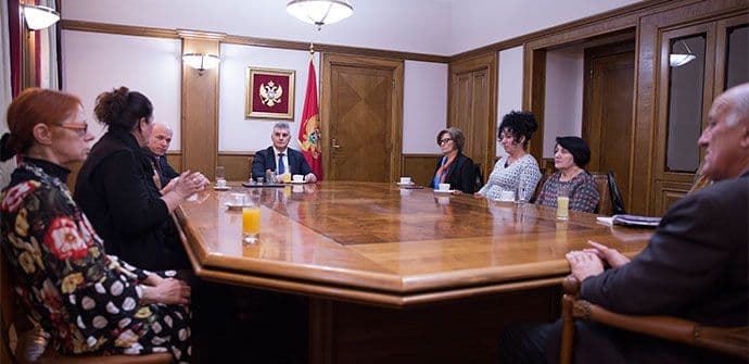 Brajović primio zaposlene sa najviše radnog i životnog iskustva Brajović primio zaposlene sa najviše radnog i životnog iskustva