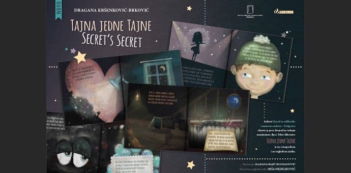 "Tajna jedne Tajne" na crnogorskom i engleskom među istim koricama "Tajna jedne Tajne" na crnogorskom i engleskom među istim koricama