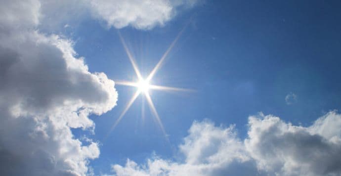 Prvo sunce, pa naoblačenje i južni vjetar Prvo sunce, pa naoblačenje i južni vjetar