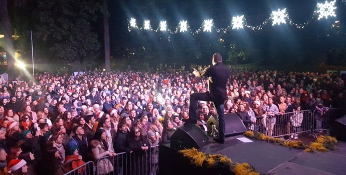 Spektakularni doček Nove u hercegnovskom parku Boka Spektakularni doček Nove u hercegnovskom parku Boka