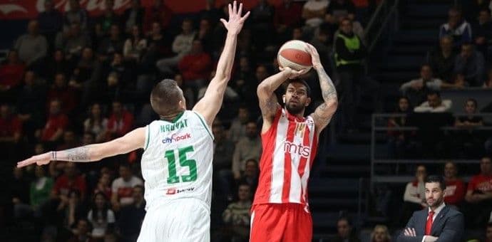 Zvezda se mučila, ali savladala Olimpiju Zvezda se mučila, ali savladala Olimpiju