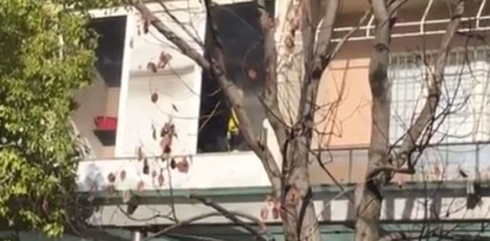 Gorjelo u centru Podgorice Gorjelo u centru Podgorice