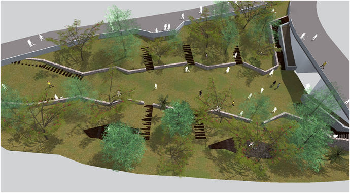 Mediteranski vrt na 500 metara od centra Podgorice Mediteranski vrt na 500 metara od centra Podgorice