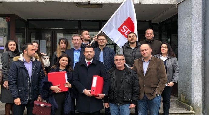 Ćazim Hodžić nosilac liste SD Ulcinj Ćazim Hodžić nosilac liste SD Ulcinj