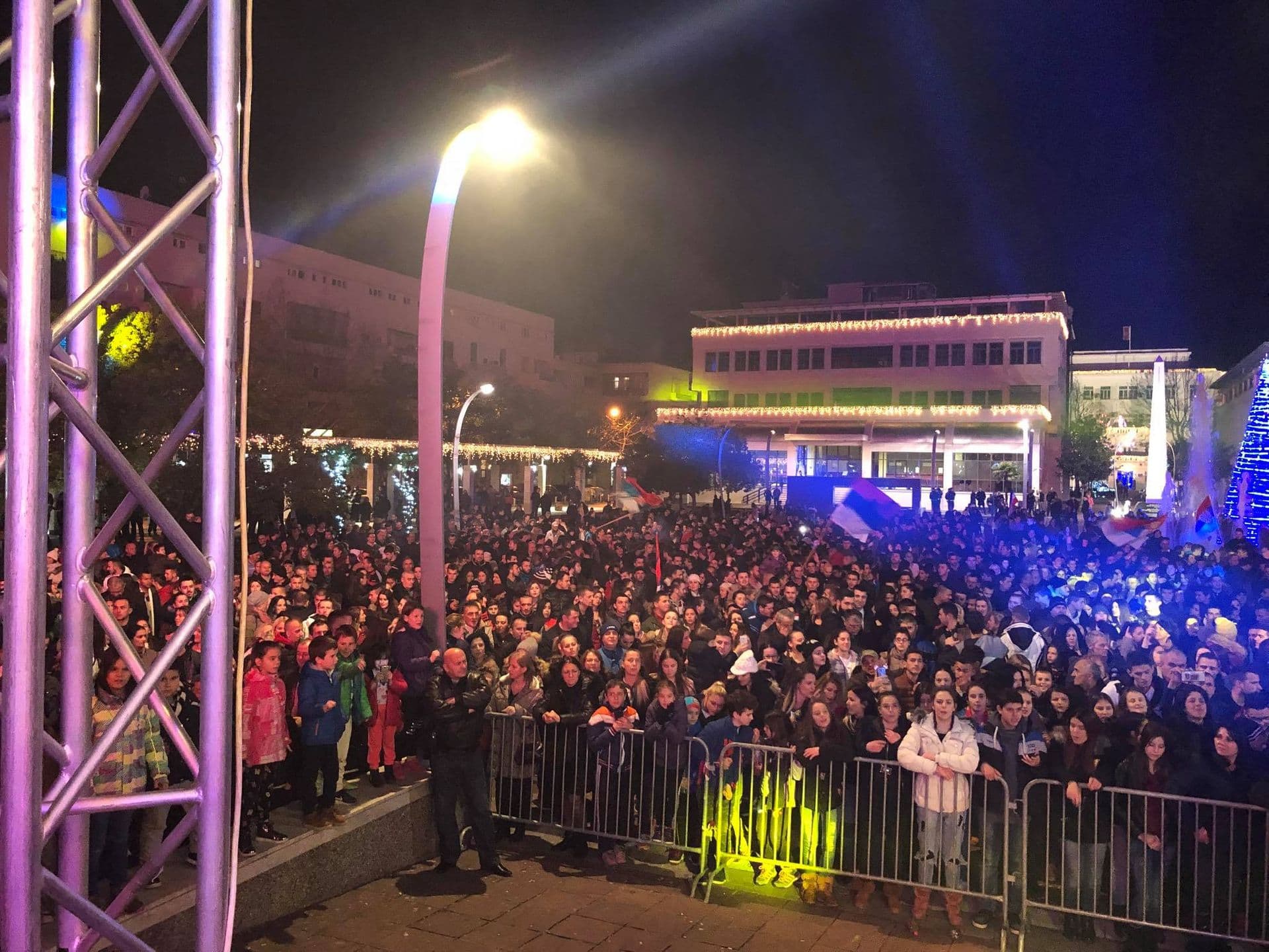 Doček Pravoslavne Nove na Trgu u Podgorici Doček Pravoslavne Nove na Trgu u Podgorici