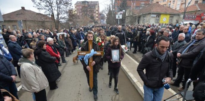 Kosovska Mitrovica ispratila Olivera Ivanovića Kosovska Mitrovica ispratila Olivera Ivanovića
