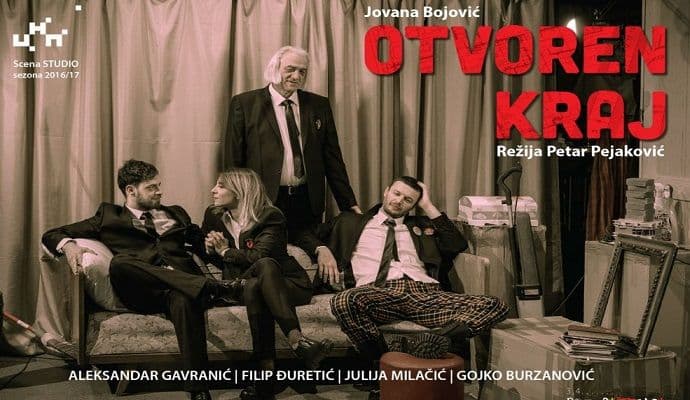 Predstava “Otvoren kraj” sjutra na Velikoj sceni Predstava “Otvoren kraj” sjutra na Velikoj sceni