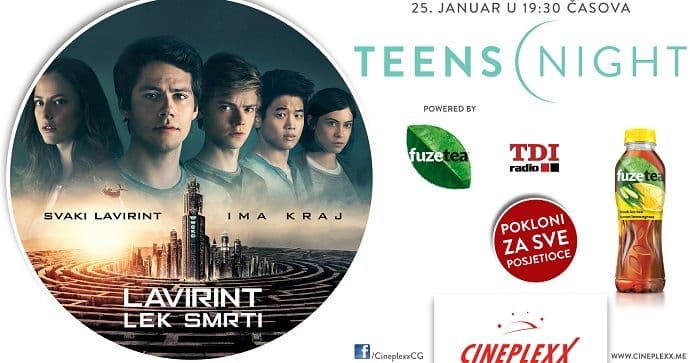 Veče za tinejdžere u Cineplexxu! Veče za tinejdžere u Cineplexxu!