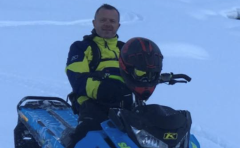 Stradao na motornim sankama Stradao na motornim sankama