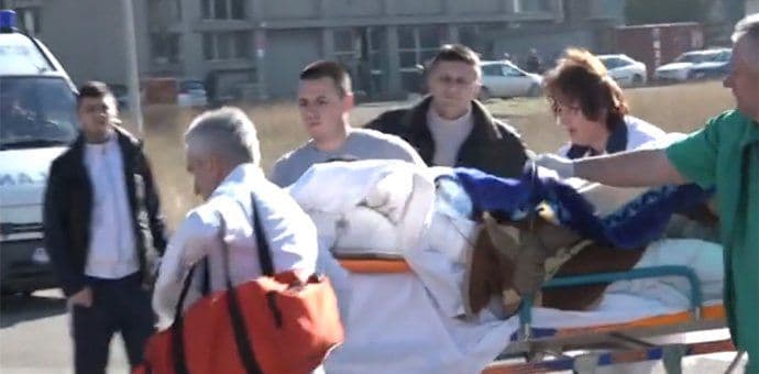 Povrijeđeni radnici "Tare" transportovani na VMA Povrijeđeni radnici "Tare" transportovani na VMA