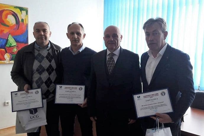 Uručene zahvalnice za doprinos razvoju Centra za dijagnostiku u sportu Uručene zahvalnice za doprinos razvoju Centra za dijagnostiku u sportu