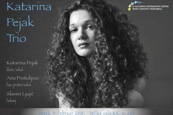 Katarina Pejak Trio sjutra u KIC-u