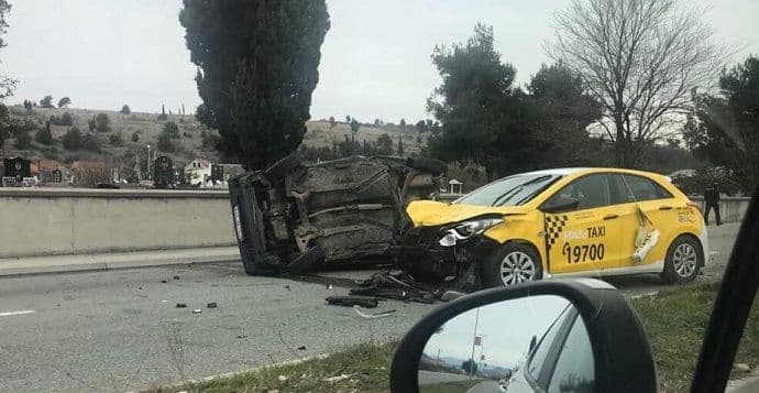 Težak udes u Golubovcima Težak udes u Golubovcima