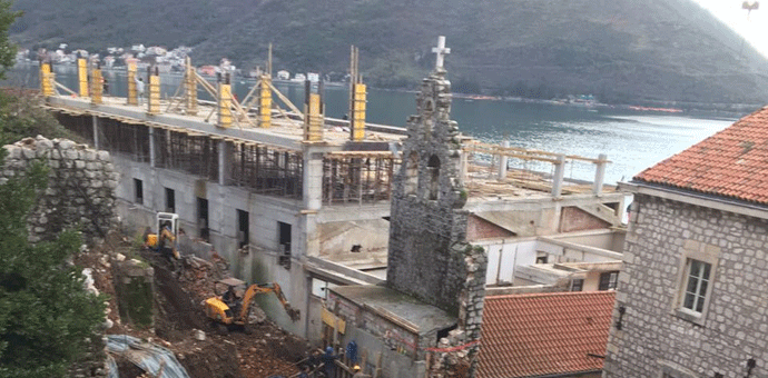 Traže da inspekcija hitno provjeri gradnju hotela Traže da inspekcija hitno provjeri gradnju hotela