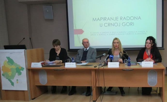 Predstavljeni rezultati projekta „Mapiranje radona u Crnoj Gori“ Predstavljeni rezultati projekta „Mapiranje radona u Crnoj Gori“