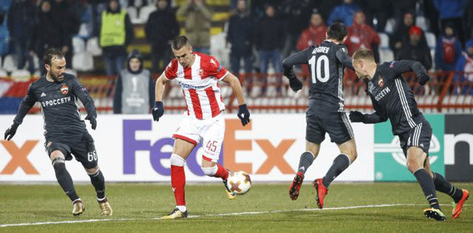 Zvezda i CSKA bez golova u Beogradu Zvezda i CSKA bez golova u Beogradu