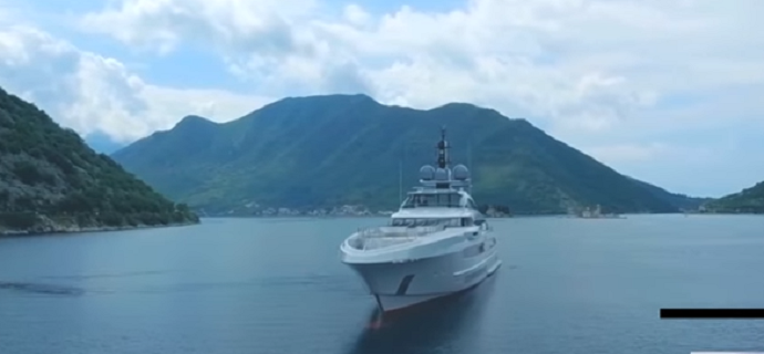 Spot za najskuplju jahtu na svijetu snimljen u Boki Kotorskoj Spot za najskuplju jahtu na svijetu snimljen u Boki Kotorskoj