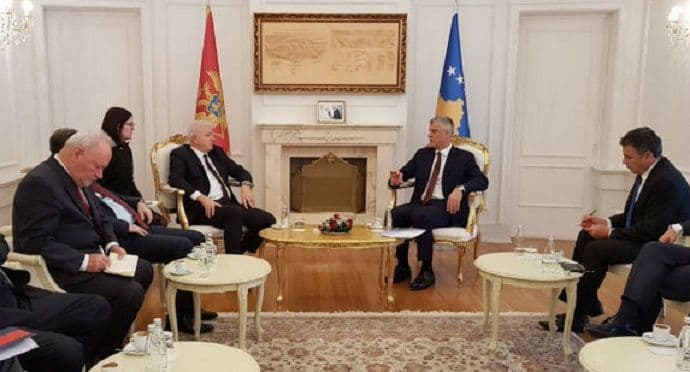 Marković – Tači: Odnosi Crne Gore i Kosova primjer za cijeli Balkan Marković – Tači: Odnosi Crne Gore i Kosova primjer za cijeli Balkan