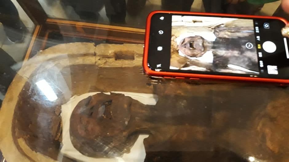 "Vrišteća mumija" izložena u muzeju u Kairu "Vrišteća mumija" izložena u muzeju u Kairu