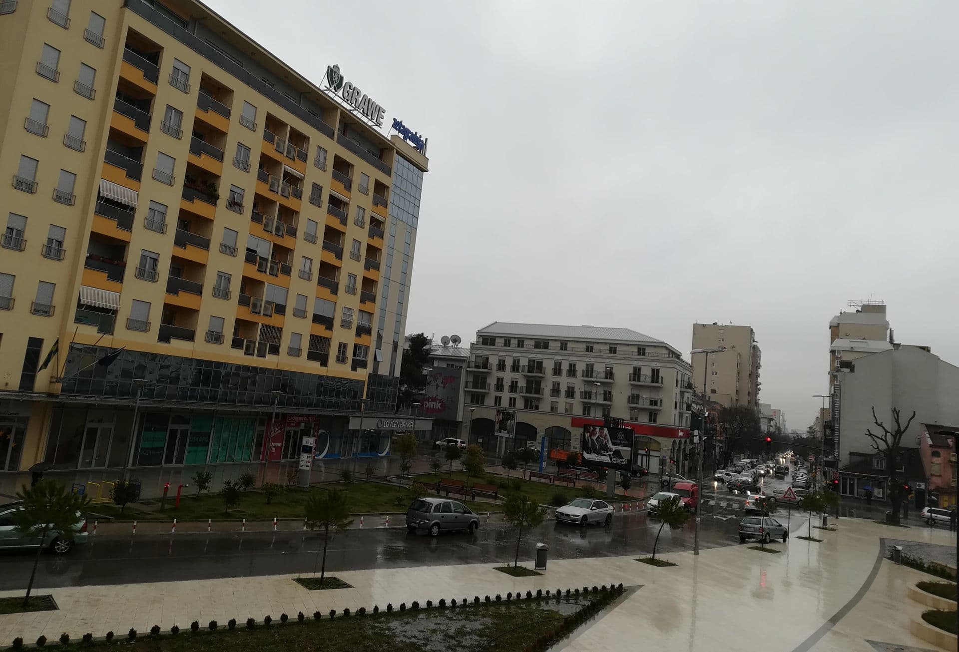 Danas kiša i jak južni vjetar Danas kiša i jak južni vjetar