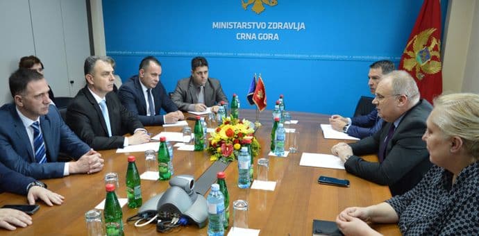 Ministar Hrapović razgovarao sa ministrom zdravlja Republike Srpske Ministar Hrapović razgovarao sa ministrom zdravlja Republike Srpske