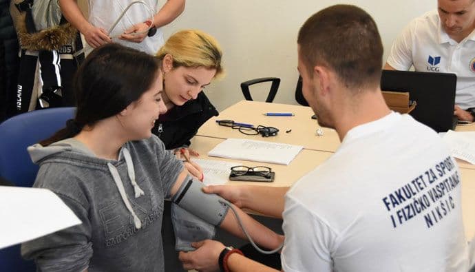 Počelo antropološko dijagnostifikovanje studenata  Počelo antropološko dijagnostifikovanje studenata