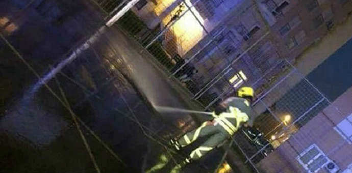 Vatrogasci uklonili ulje sa poligona Vatrogasci uklonili ulje sa poligona