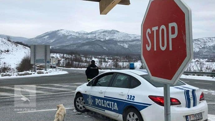 Kamionima zabranjena vožnja od Nikšića ka sjeveru Kamionima zabranjena vožnja od Nikšića ka sjeveru