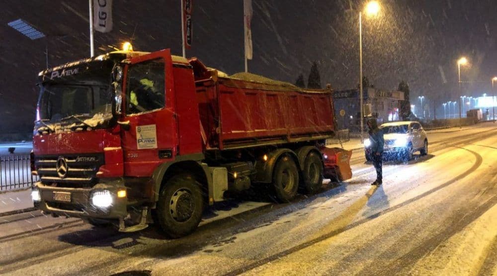 Sve nadležne gradske službe u Podgorici na terenu od ponoći Sve nadležne gradske službe u Podgorici na terenu od ponoći
