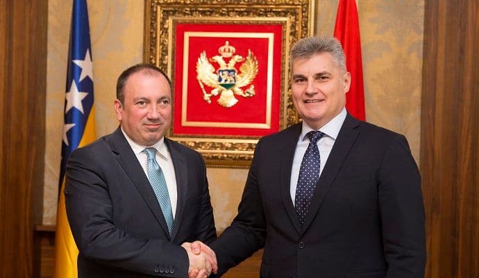 Crna Gora i BiH njeguju dobrosusjedsku politiku i regionalnu saradnju Crna Gora i BiH njeguju dobrosusjedsku politiku i regionalnu saradnju