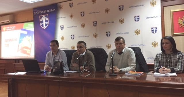 U Pljevljima predstavljen Agrobudžet za 2018. godinu U Pljevljima predstavljen Agrobudžet za 2018. godinu