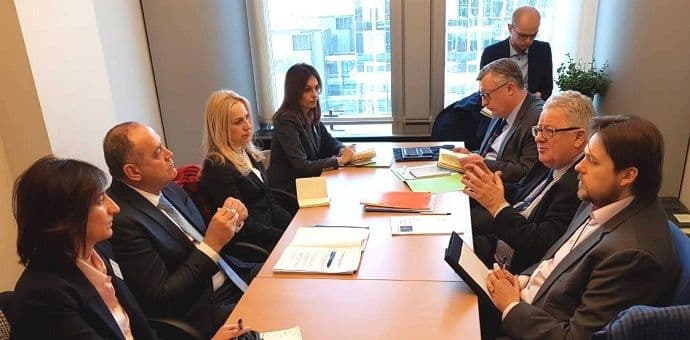 Simović počeo radnu posjetu Briselu Simović počeo radnu posjetu Briselu