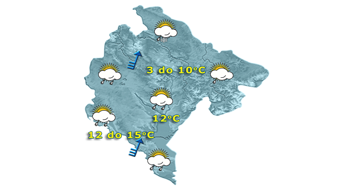 Evo kakvo nas vrijeme očekuje za vikend Evo kakvo nas vrijeme očekuje za vikend