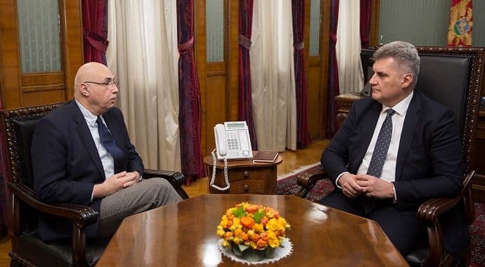 Brajović razgovarao sa ambasadorom Gruzije Brajović razgovarao sa ambasadorom Gruzije